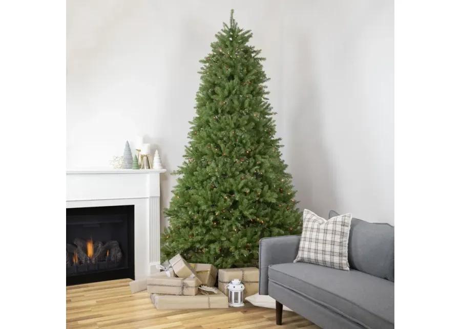 9' Pre-Lit Rockwood Pine Artificial Christmas Tree  Multi Lights