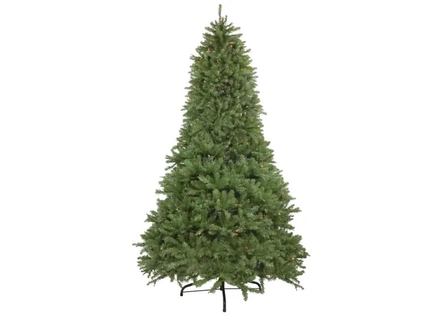 9' Pre-Lit Rockwood Pine Artificial Christmas Tree  Multi Lights