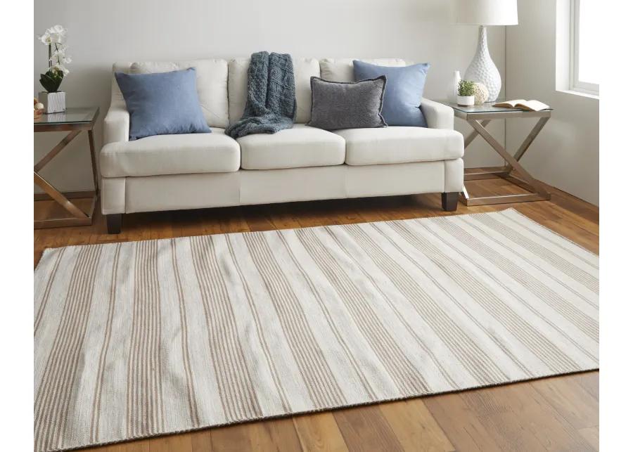 Duprine 0560F Ivory/Taupe 5' x 8' Rug