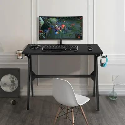 Costway Gaming Desk Home Office PC Table Computer Desk with Cup Holder & Headphone Hook