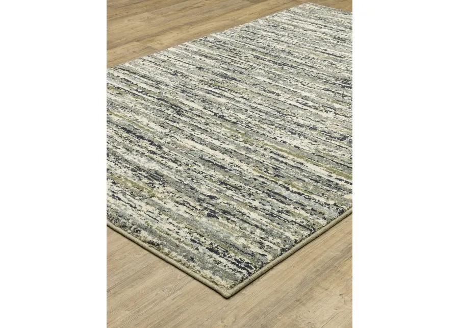 Seneca 6'7" x 9'2" Blue Rug