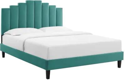 Modway - Elise Twin Performance Velvet Platform Bed