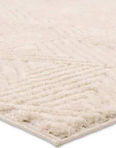 Calix By Nikki Chu Ziazan White 5' x 7' Rug