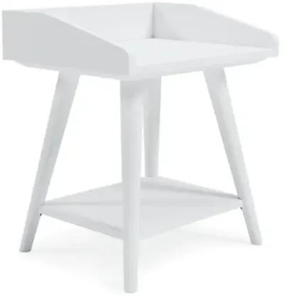 Blariden Accent Table, White