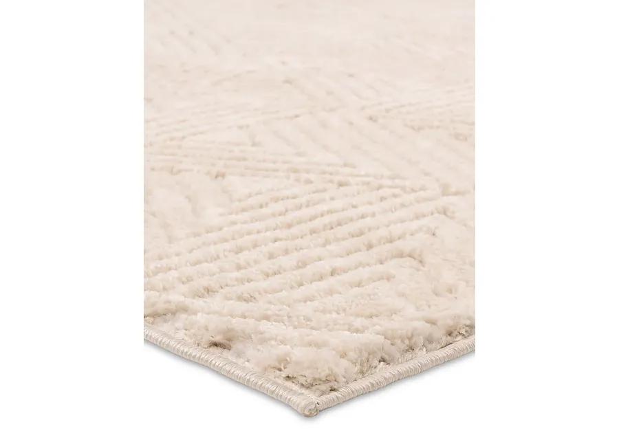 Calix By Nikki Chu Ziazan White 10' x 14' Rug