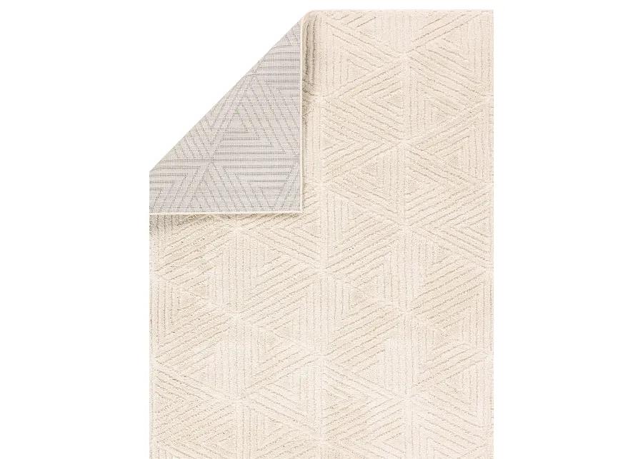 Calix By Nikki Chu Ziazan White 10' x 14' Rug