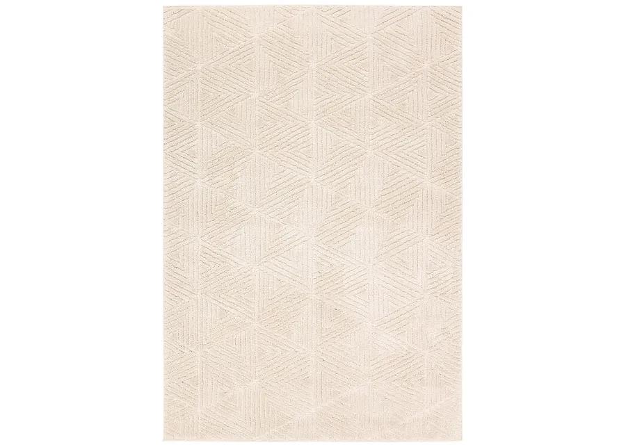 Calix By Nikki Chu Ziazan White 10' x 14' Rug