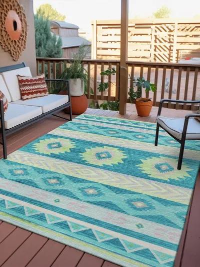 Phoenix PH3 Teal 9' x 12' Rug