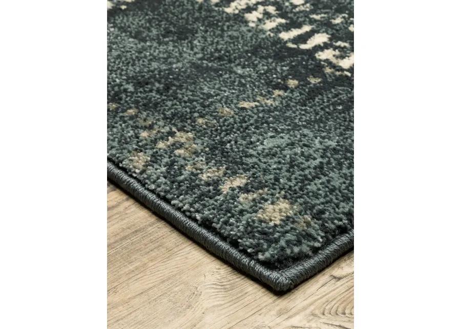 Carson 5'3" x 7'3" Blue Rug