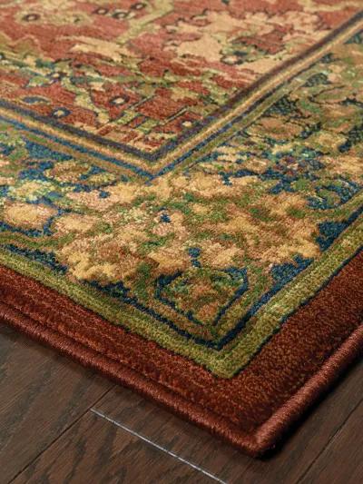 Kharma 2'3" x 4'5" Red Rug