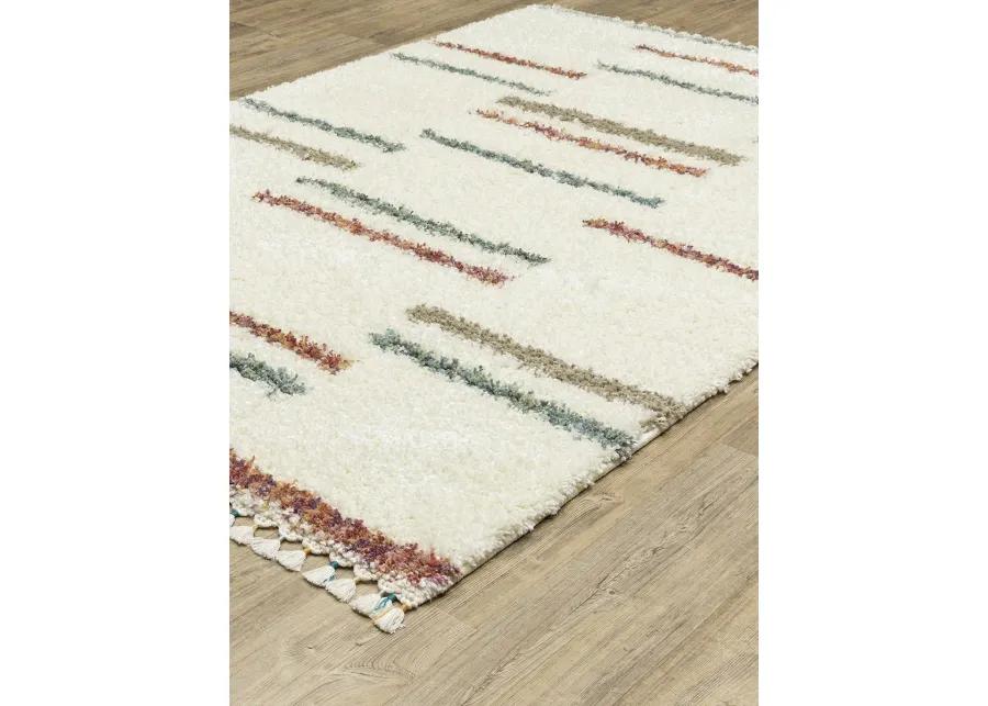 Axis 9'10" x 12'10" Ivory Rug