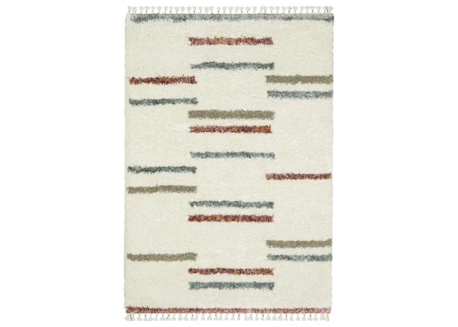 Axis 9'10" x 12'10" Ivory Rug