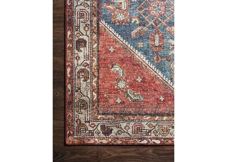 Layla LAY10 Marine/Clay 7'6" x 9'6" Rug