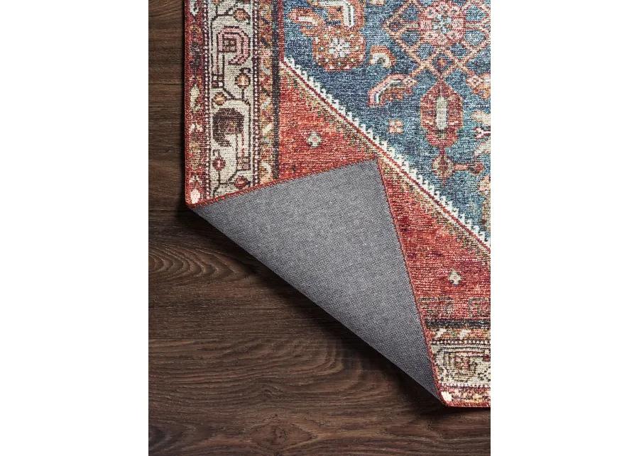 Layla LAY10 Marine/Clay 7'6" x 9'6" Rug