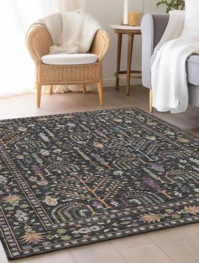 Hatay HY5 Black 8' x 10' Rug