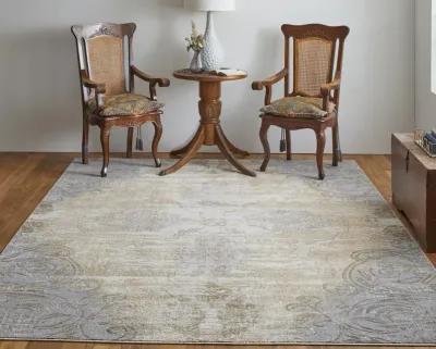 Celene 39L1F Silver/Tan/Gray 7'9" x 10' Rug