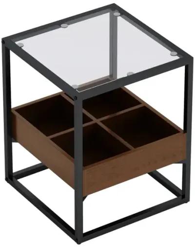 Modern Coffee Table Set with Storage Shelf