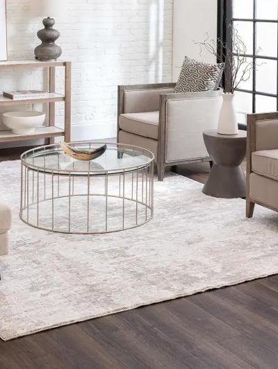 Solitude Velleta Cream  Beige 6' 7" X 9' 4" Rug