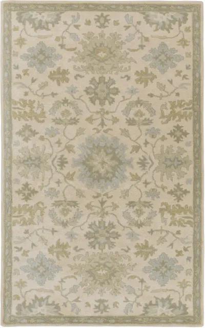 Caesar CAE-1197 4' Round Beige Rug