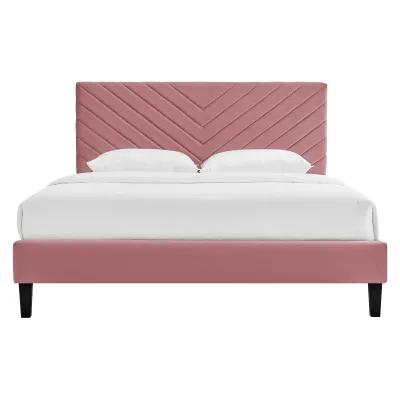 Modway - Roxanne Performance Velvet King Platform Bed