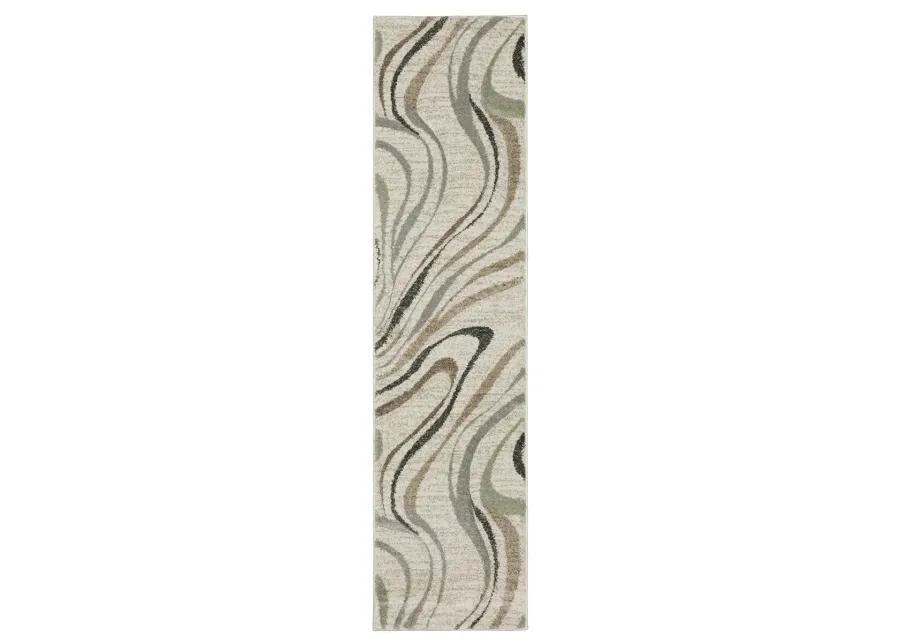 Cambria 1'10" x 7'6" Beige Rug