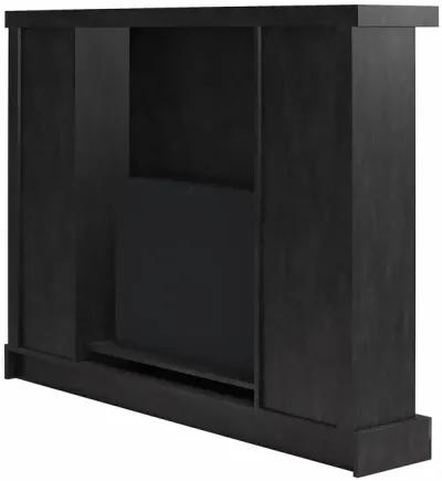 Mr. Kate Winston Electric Fireplace Space Heater Mantel with Built-in Bookshelves