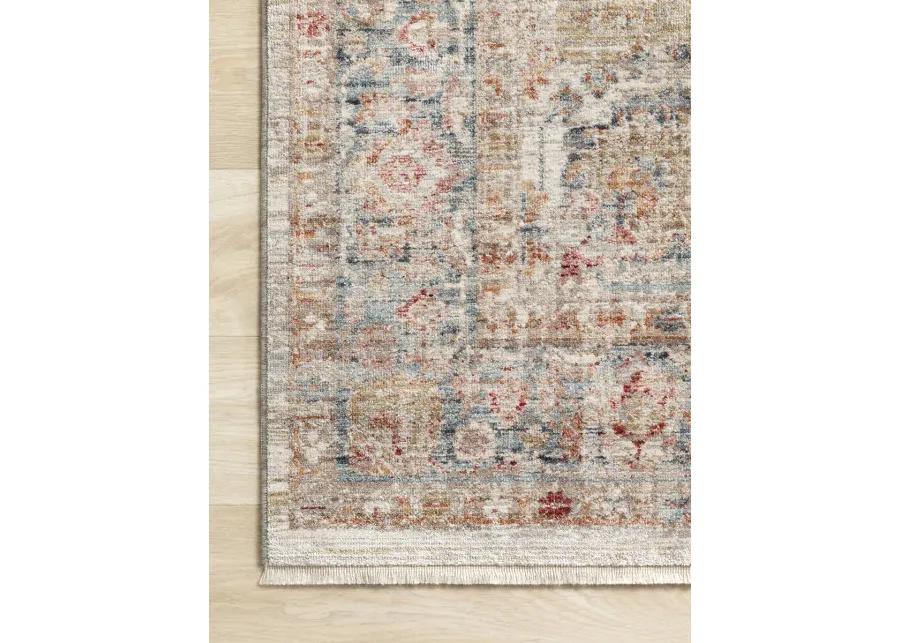 Claire Ivory/Ocean 9'6" x 13' Rug