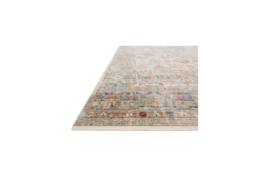 Claire Ivory/Ocean 9'6" x 13' Rug