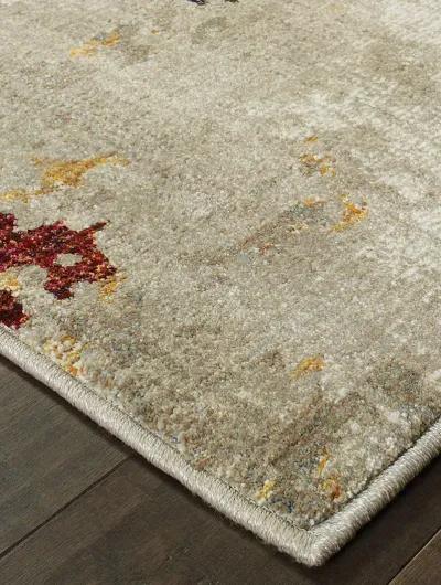 Evolution 3'3" x 5'2" Beige Rug