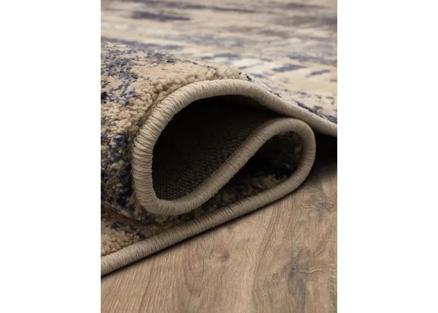 Vanguard by Drew & Jonathan Home Ephemeral Ink Blue 2' 4" X 7' 10" Rug