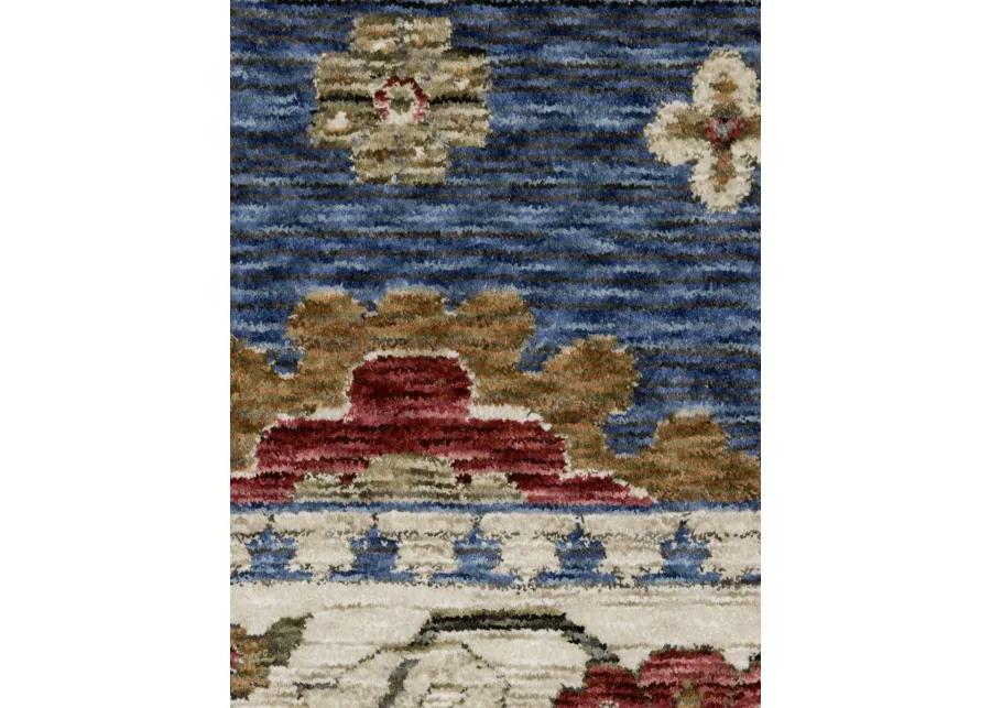 Hastings 5'3" x 7'6" Blue Rug