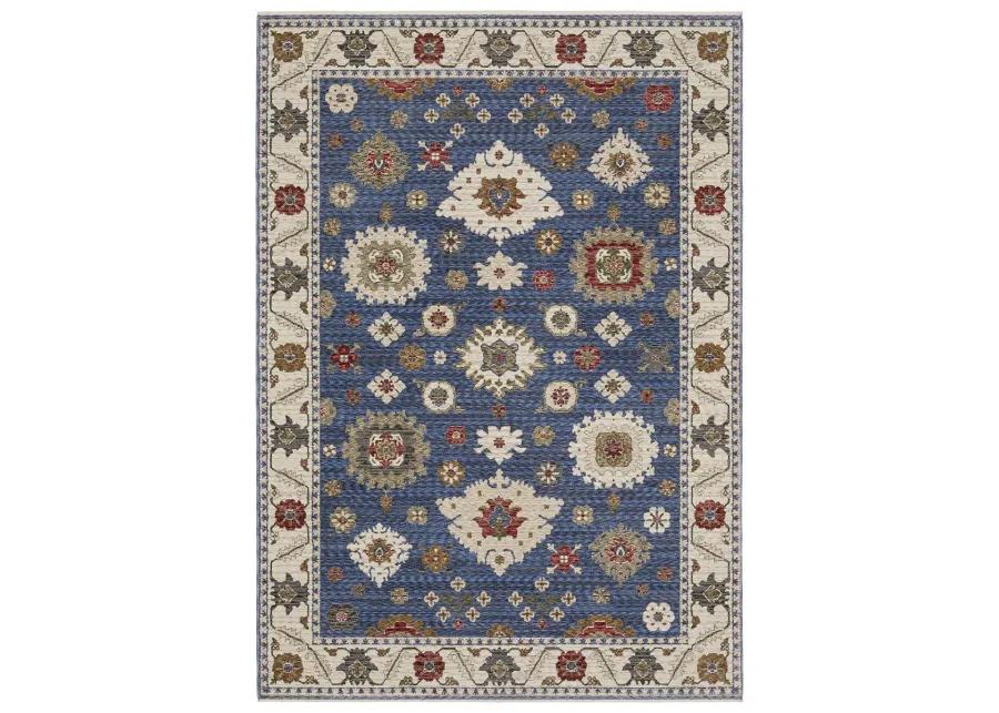 Hastings 5'3" x 7'6" Blue Rug