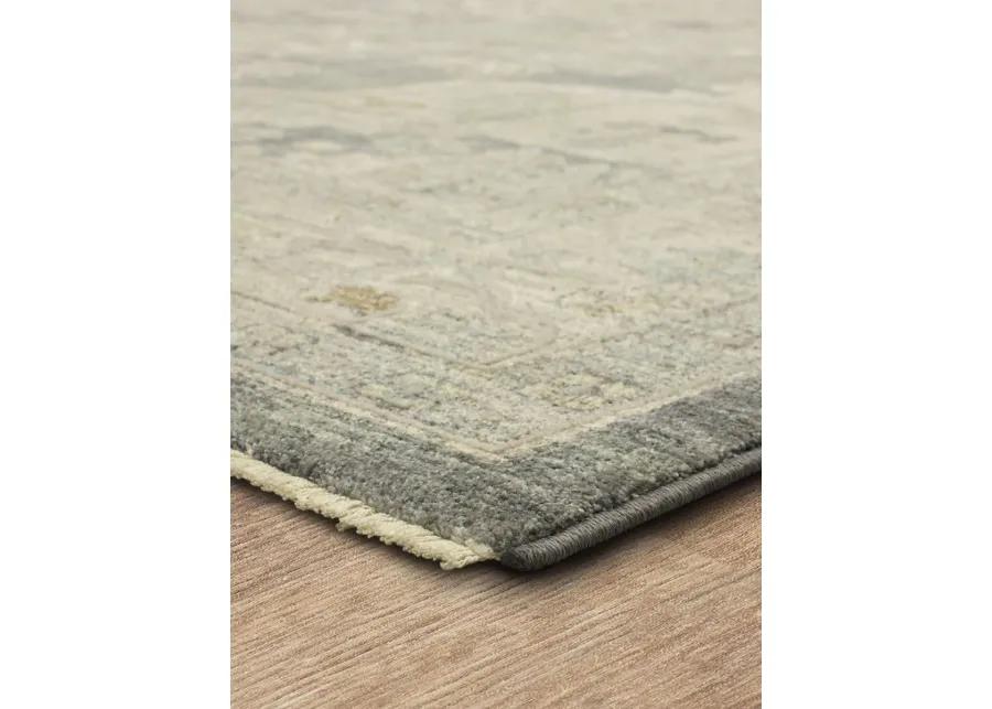 Adalia Kumra Dark gray 2' 7" X 7' 3" Rug