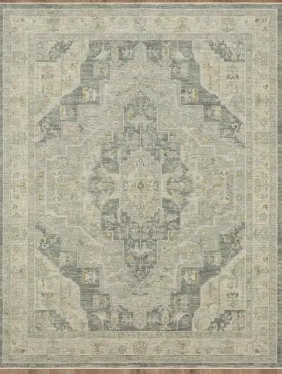 Adalia Kumra Dark gray 2' 7" X 7' 3" Rug