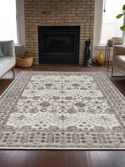 Hatay HY8 Ivory 5' x 7'6" Rug