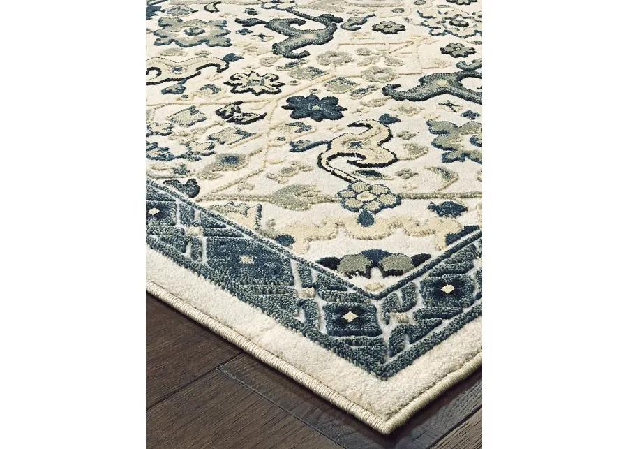 Bowen 2'3" x 7'6" Ivory Rug