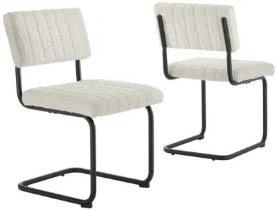 Parity Boucle Dining Side Chairs - Set of 2