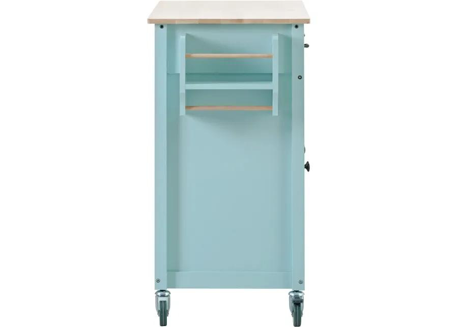 Merax Kitchen Island Cart