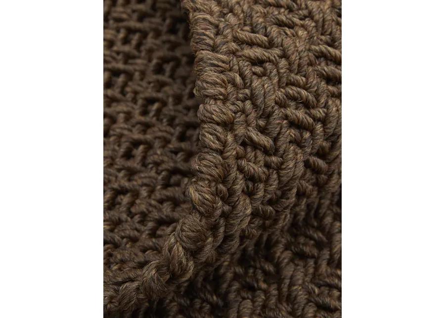 Tito 0826F 10' x 14' Brown Rug