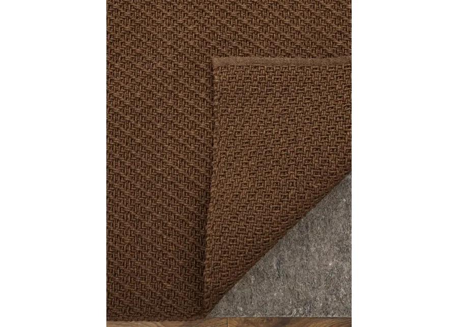 Tito 0826F 10' x 14' Brown Rug