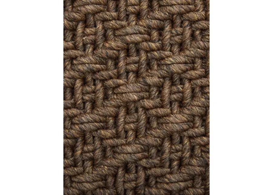 Tito 0826F 10' x 14' Brown Rug