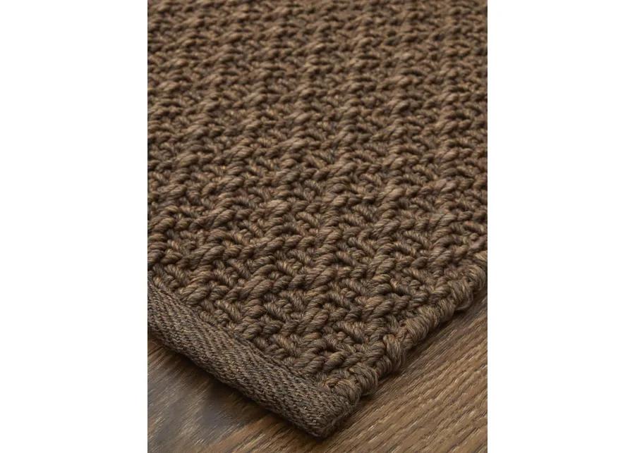 Tito 0826F 10' x 14' Brown Rug