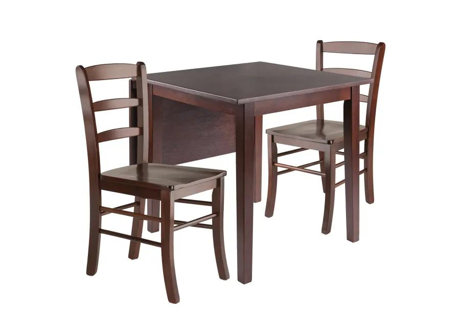 Winsome Perrone, 3 Piece Set, Walnut