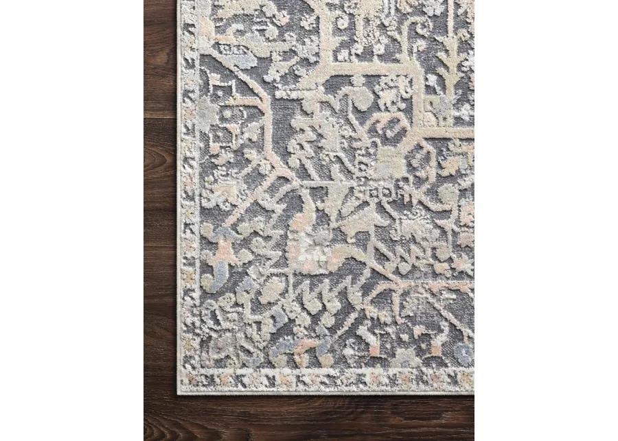 Lucia LUC02 Charcoal/Multi 7'9" x 10'6" Rug