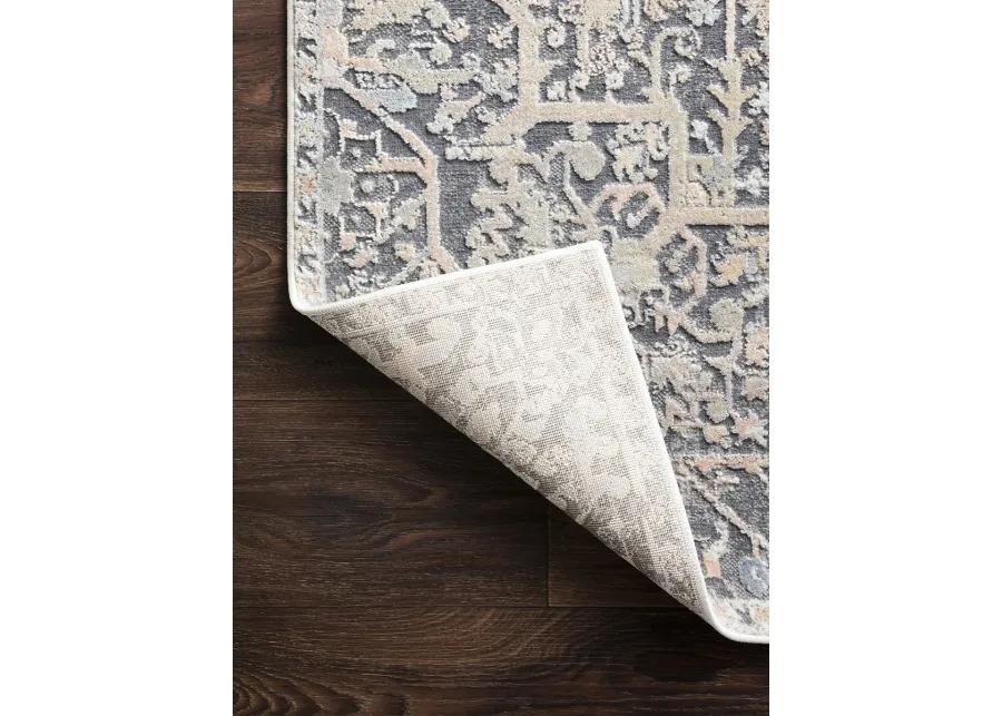 Lucia LUC02 Charcoal/Multi 7'9" x 10'6" Rug