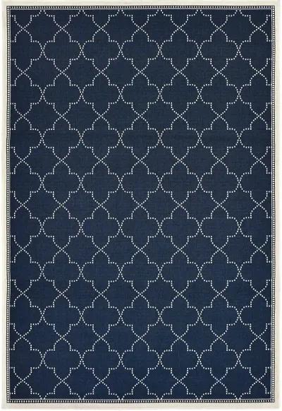 Marina 6'7" x 9'6" Navy Rug