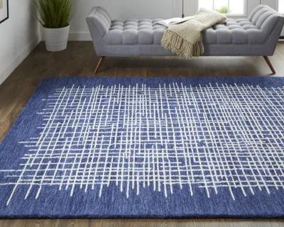 Maddox 8630F Blue/Ivory 3'6" x 5'6" Rug