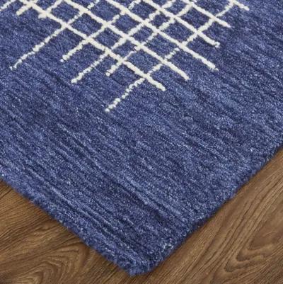 Maddox 8630F Blue/Ivory 3'6" x 5'6" Rug