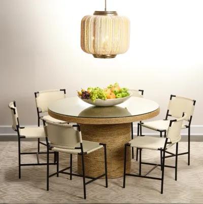 Harbor Seagrass Round Bistro Table