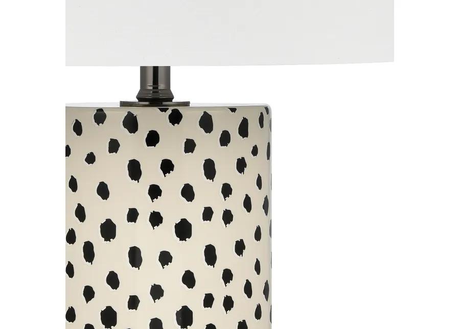 Signe 26'' High 1-Light White Table Lamp